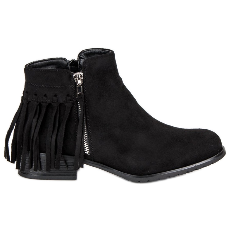 Kayla Cizme din piele de căprioară Boho negru Kayla Cizme din piele de căprioară Boho negru