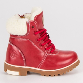 Arrigo Bello Capcane cu fermoar roșu roşu