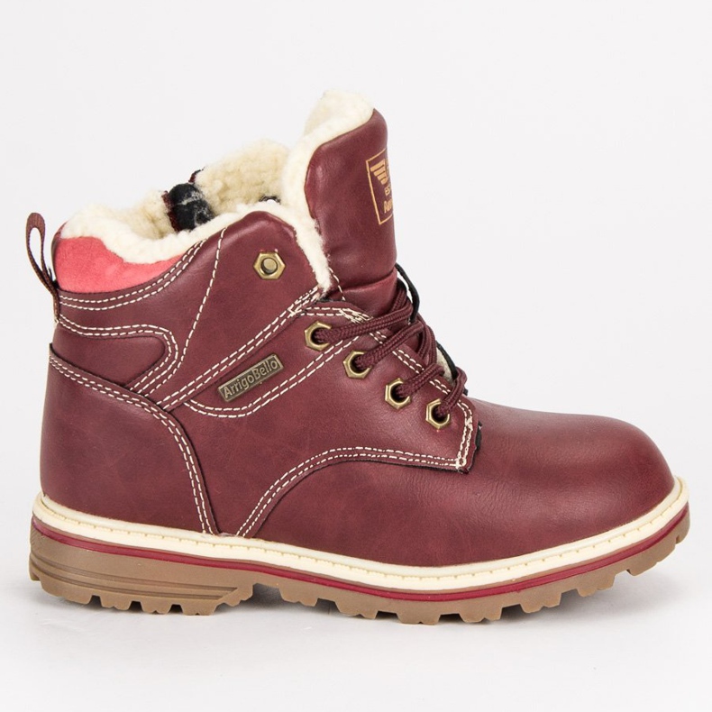 Arrigo Bello Căști pantaloni încălzite roșu