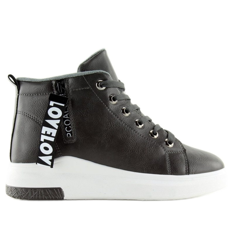 Adidași gri până la gleznă A29 Gri