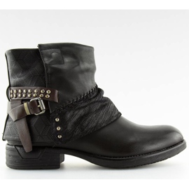 Cizme pentru femei black 283-PA Black negru Cizme pentru femei black 283-PA Black negru