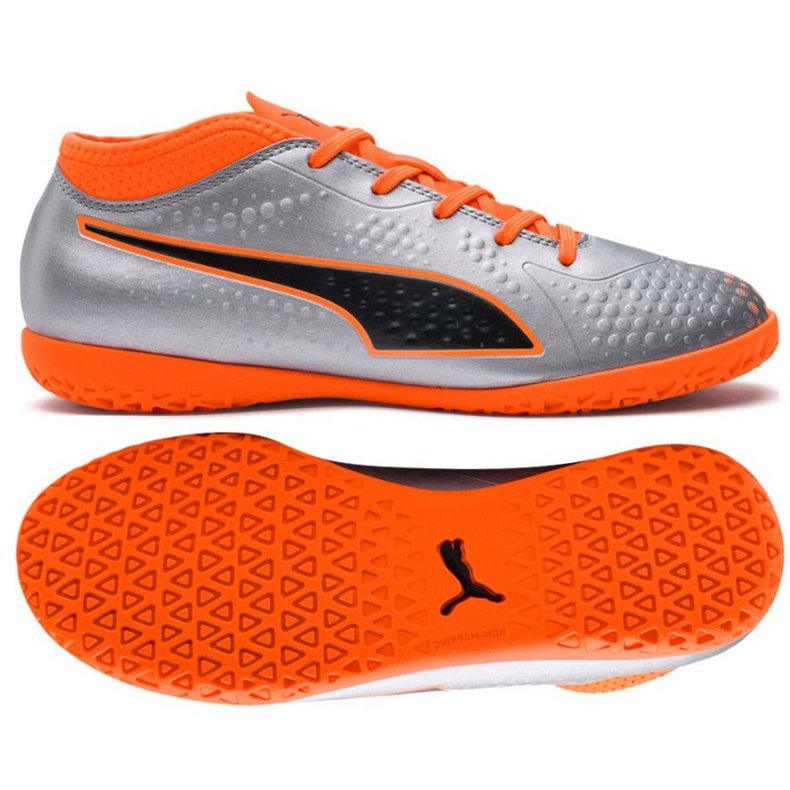 Încălțăminte de interior Puma One 4 Syn It Jr 104783 01 multicolor argint