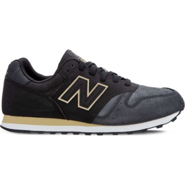 New Balance Wl373ng Black Gold negru