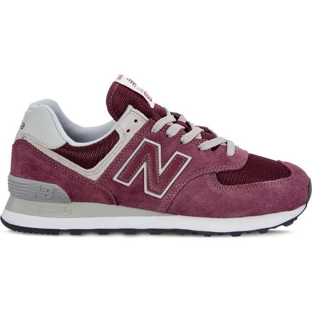 New Balance Wl574er Burgundia cu alb multicolor roșu