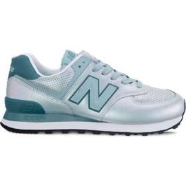 New Balance Wl574ksa Sheen Pack Sage minerale cu bancurile exterioare verde