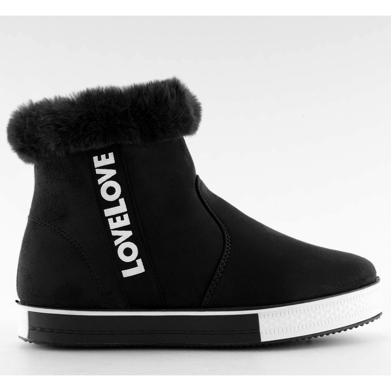 Adidași negri până la gleznă NB252P negru