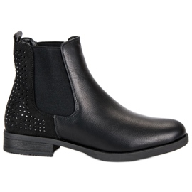 Seastar Cizme Jodhpur elegante negru Seastar Cizme Jodhpur elegante negru
