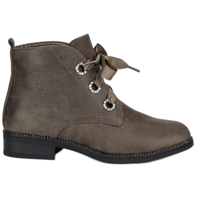 Seastar Ghete din piele de căprioară maro