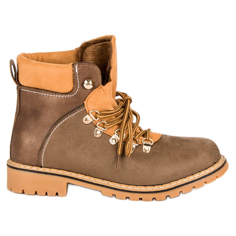 Cizme de drumeție maro pentru femei