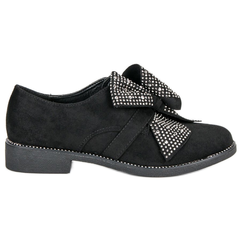 Seastar Pantofi eleganti din piele intoarsa negru