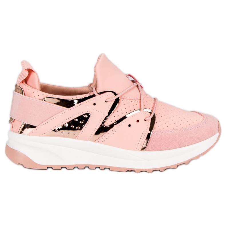 Încălțăminte sport elegantă roz