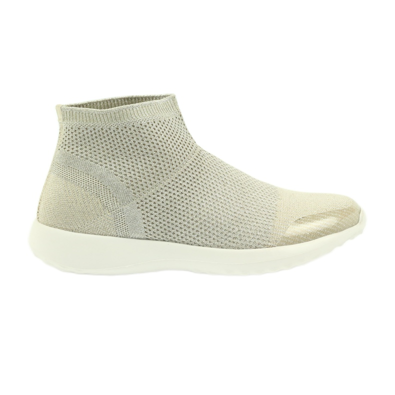 American Club Încălțăminte sport americană pentru femei 17044 bej argint galben