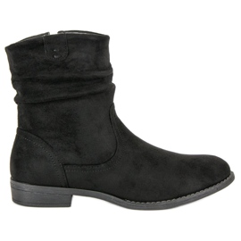 Groto Gogo Cizme de piele intoarsa de dama negru Groto Gogo Cizme de piele intoarsa de dama negru