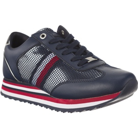 Tommy Hilfiger Sneaker steag corporativ 406 albastru albastru marin