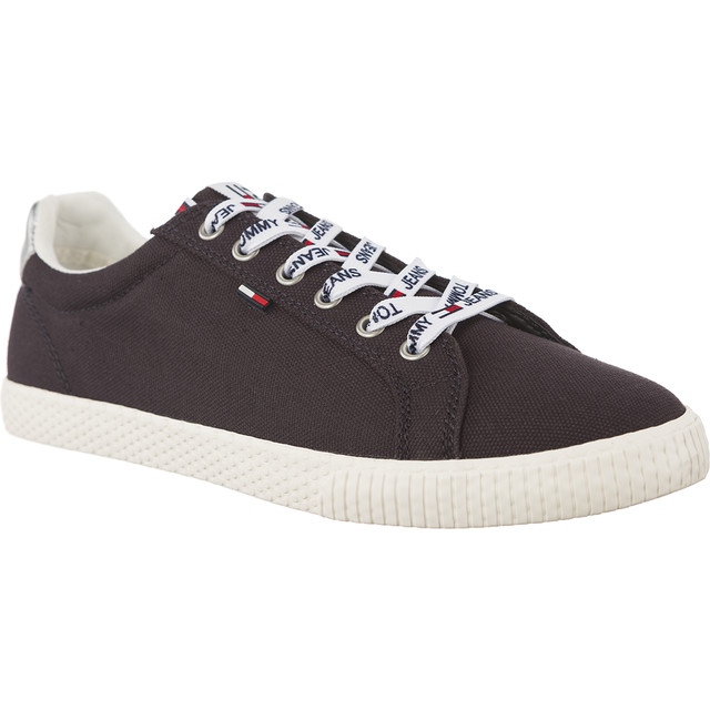 Tommy Hilfiger Pantofi cu jeans negru