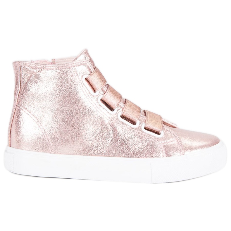 Adidași roz deasupra gleznei