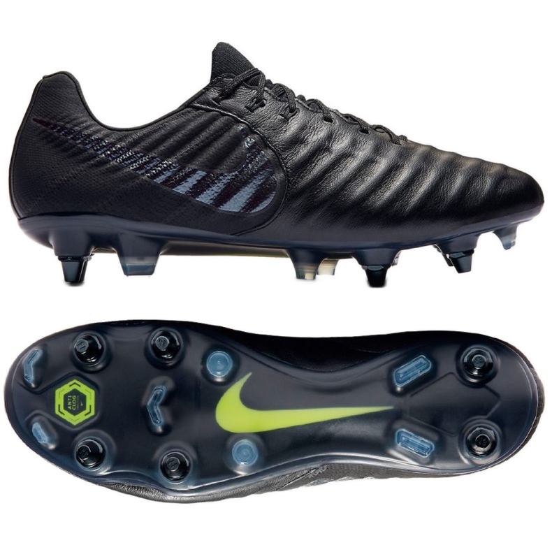 Pantof de fotbal Nike Tiempo Legend 7 Elite Sg Pro Ac M AR4387-001 negru negru