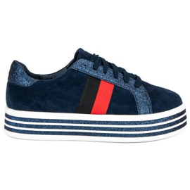 Adidași pe platforma VICES albastru