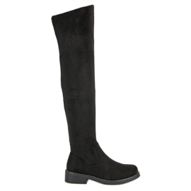 Super Me Ghete de damă casual negru Super Me Ghete de damă casual negru