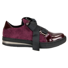 Filippo Adidași eleganți violet roșu Filippo Adidași eleganți violet roșu