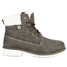 McKey Trappers Cu Blana Kaki verde McKey Trappers Cu Blana Kaki verde