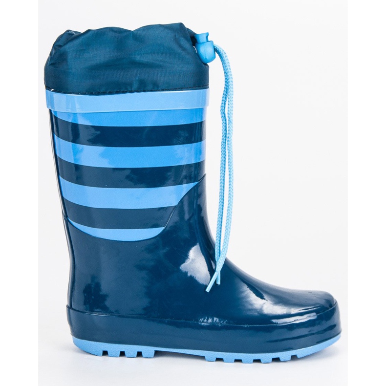 Galoshes Cu Ribbed albastru