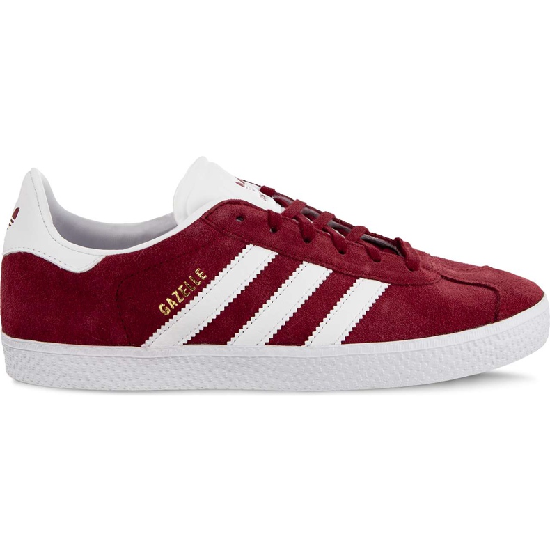 Adidas Gazelle J 874 Burgundia Collegiate Ftwr Alb Ftwr Alb roșu