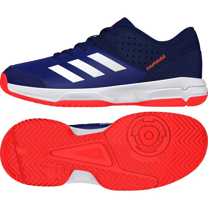 Pantof de handbal Adidas Court Stabil albastru