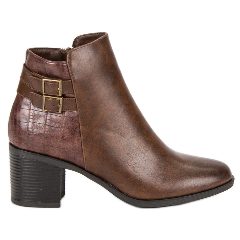 Filippo Ghete clasice cu toc înalt maro Filippo Ghete clasice cu toc înalt maro