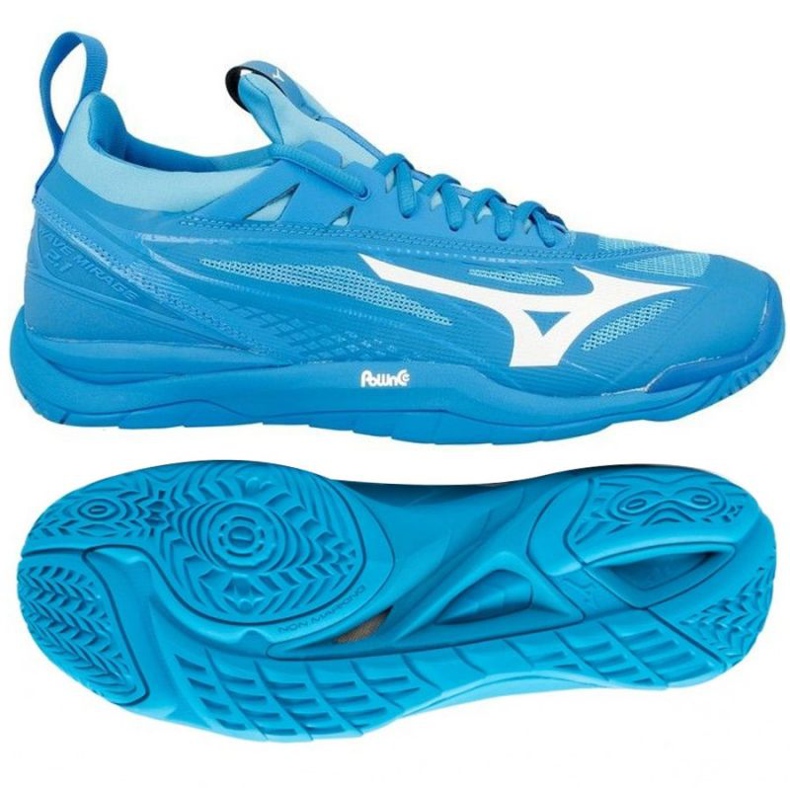 Încălțăminte de handbal Mizuno Wave Mirage 2.1 M X1GA185098 albastru albastru