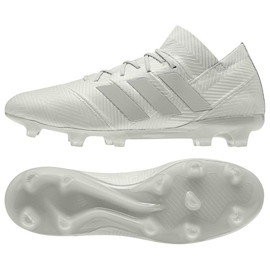 Cizmele de fotbal adidas Nemeziz 18.1 Fg M alb Cizmele de fotbal adidas Nemeziz 18.1 Fg M alb