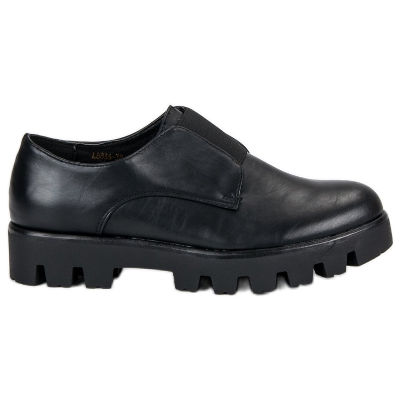 J. Star Pantofi casual negri negru