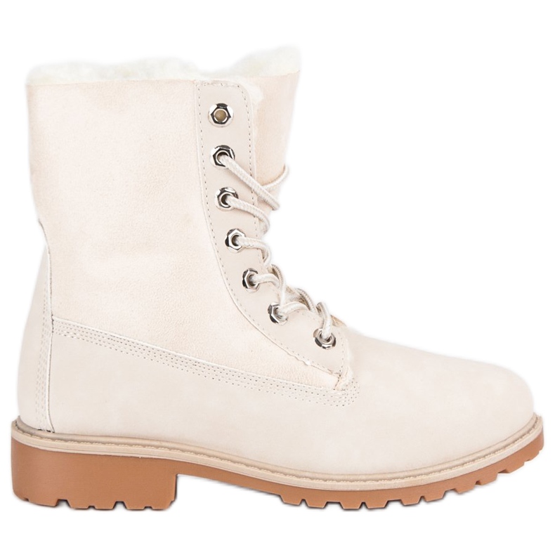 Capcani din piele de căprioară maro Capcani din piele de căprioară maro