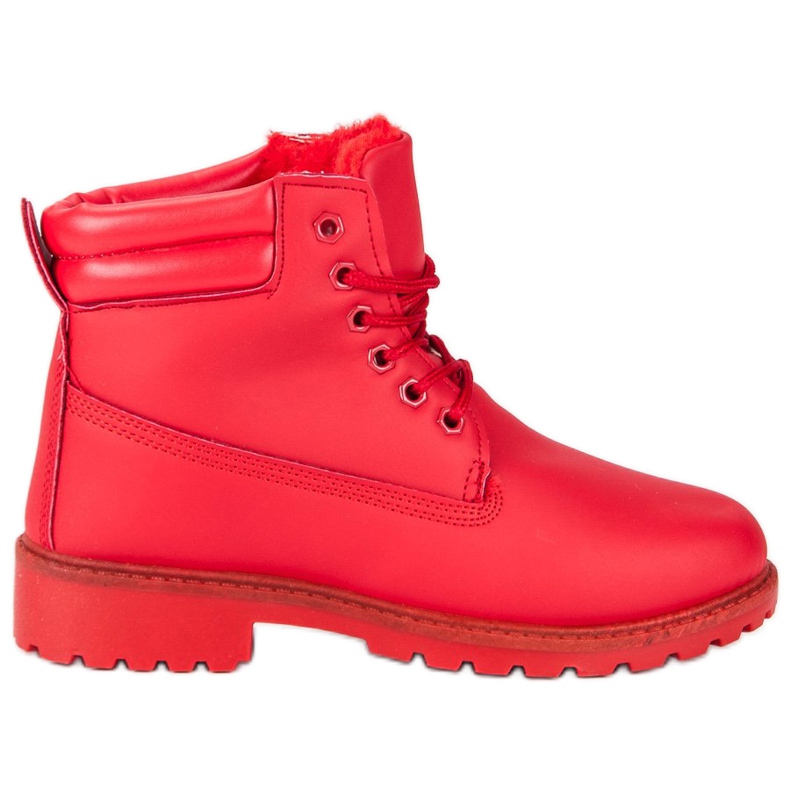 Trappers cu izolație roșie roșu