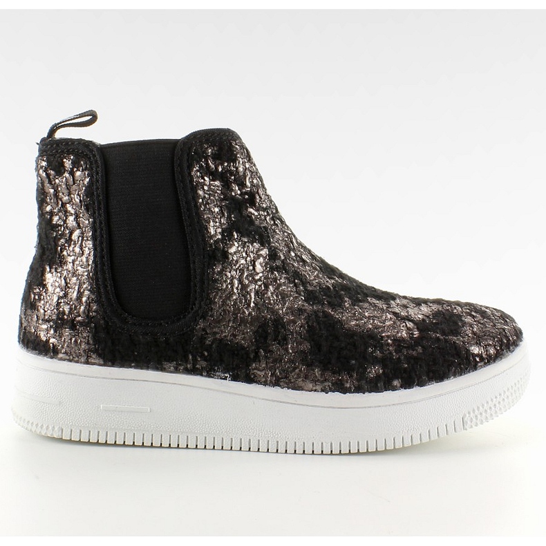 Ghete Chelsea pentru copii, talpă sport negru Ghete Chelsea pentru copii, talpă sport negru