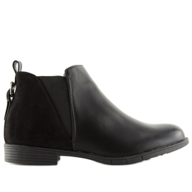 Ghete Chelsea negre pentru femei negre 3086 Negre negru Ghete Chelsea negre pentru femei negre 3086 Negre negru