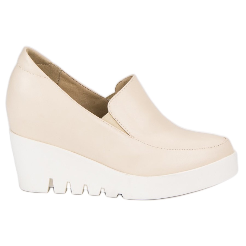 J. Star Pantofi eleganți cu pană maro