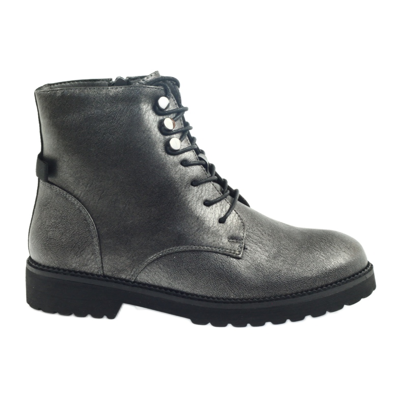 Cizme argintate antice Sergio Leone 723 gri