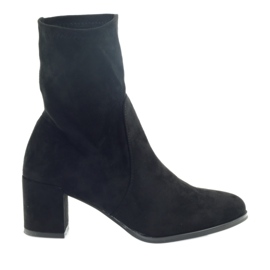 Cizme negre Lycra de Sergio Leone negru