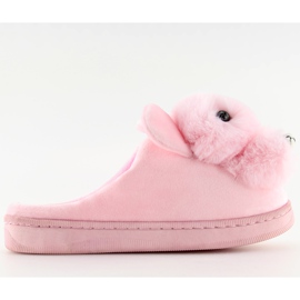 Papuci roz pentru femei DD91 L.PINK