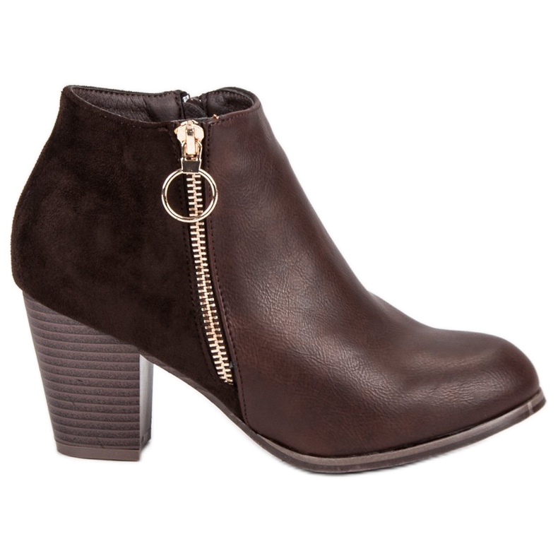 Mannika Cizme maro de toamnă Mannika Cizme maro de toamnă