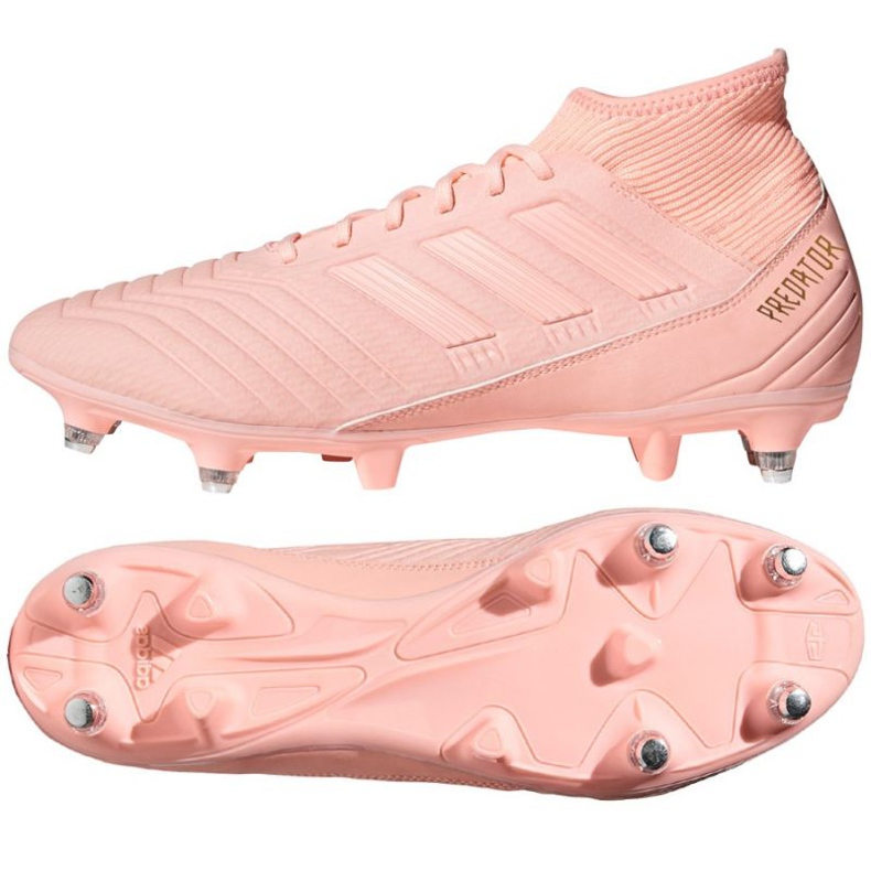 Ghete de fotbal Adidas Predator 18.3 SG M D97850 roz