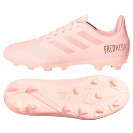 Ghete de fotbal Adidas Predator 18.4 FxG roz