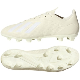 Ghete de fotbal Adidas X 18.4 Fg M DB2187 alb