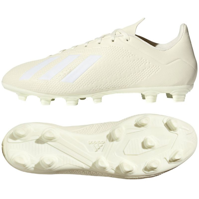 Ghete de fotbal Adidas X 18.4 Fg M DB2187 alb