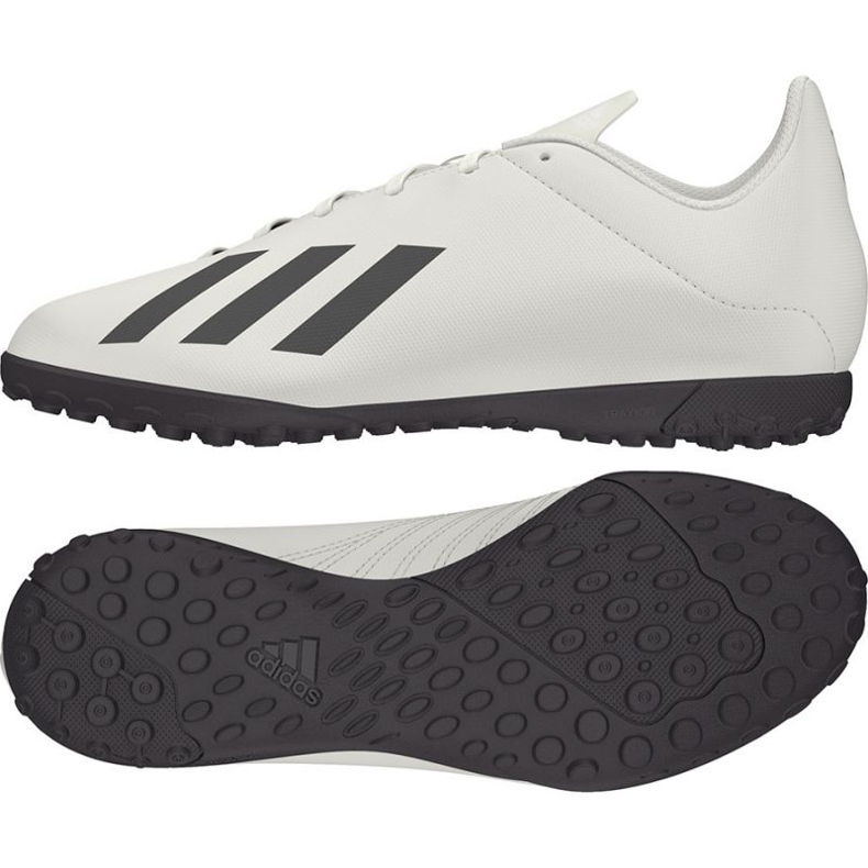 Cizmele de fotbal adidas X Tango 18.4 Tf alb Cizmele de fotbal adidas X Tango 18.4 Tf alb