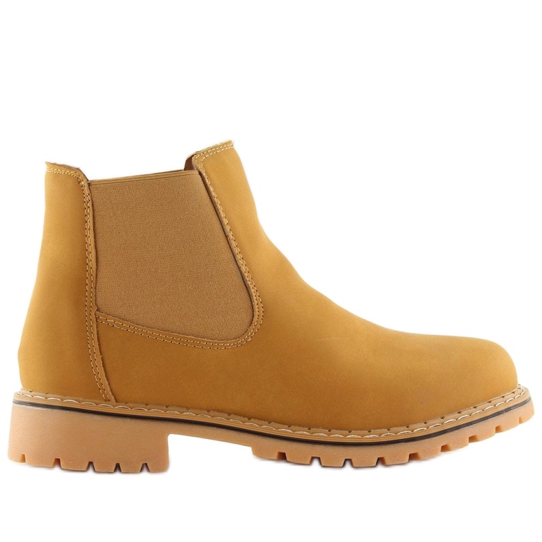 Cizme Chelsea camel 1367 Camel galben Cizme Chelsea camel 1367 Camel galben