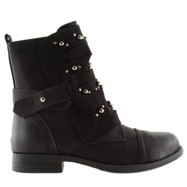 Cizme militare negre 2194 Negre negru Cizme militare negre 2194 Negre negru