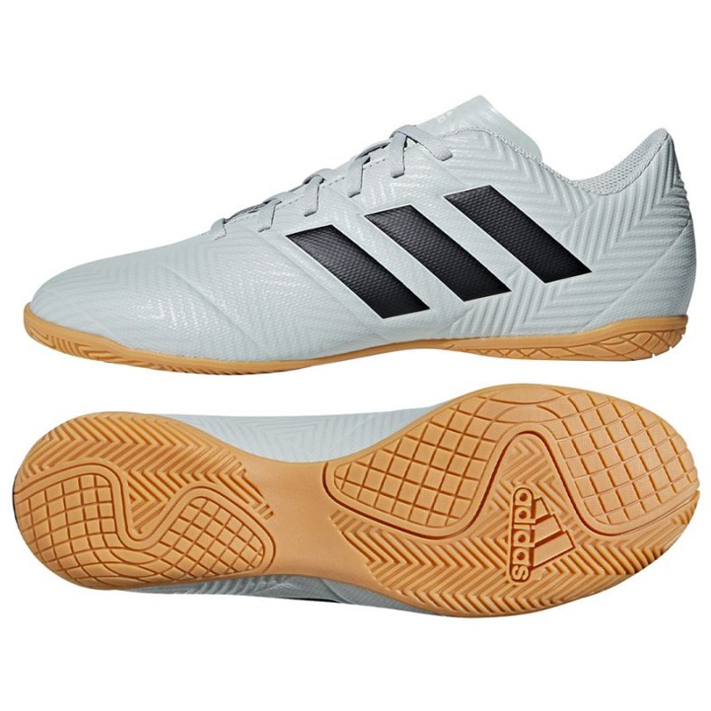 Ghete de fotbal Adidas Nemeziz Tango 18.4 alb