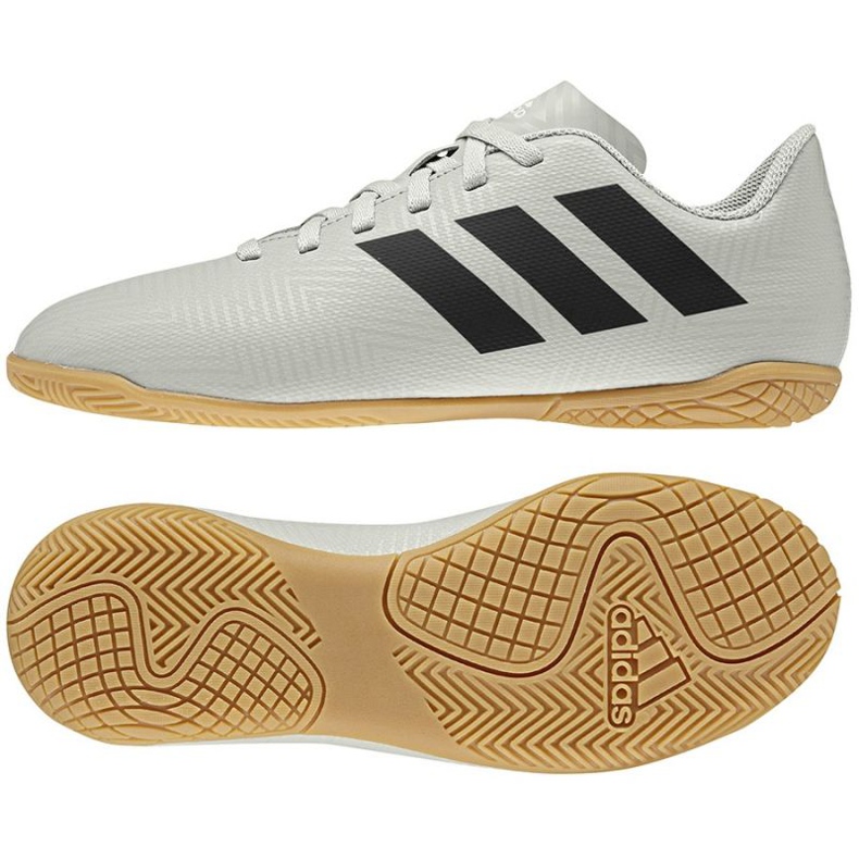 Pantofi de interior Adidas Nemeziz Tango 18.4 alb